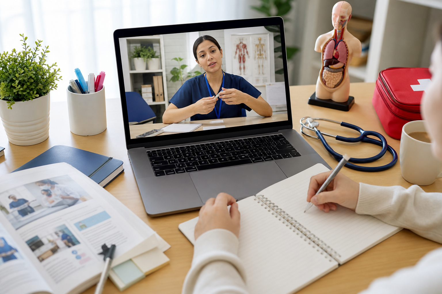 Interactive online PSW class